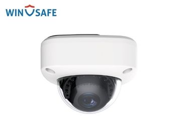 Outdoor 2.0MP Mini IR Dome Camera 1080P With Fixed Metal Body Onvif Supported